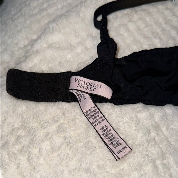 🖤 Victoria’s Secret Push-Up T-Shirt Bra – Black, Size 34B - Picture 8 of 9